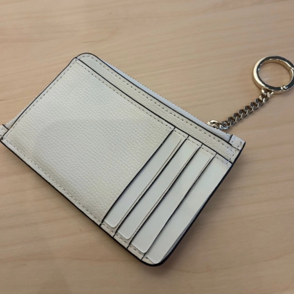Kate Spade White Card Holder Wallet - Picture 2 of 2